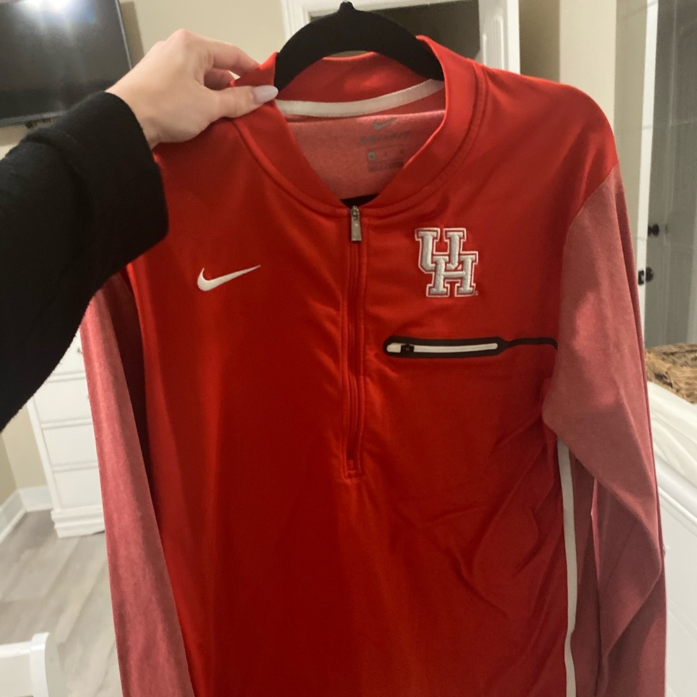 Red men’s U of H jacket size medium